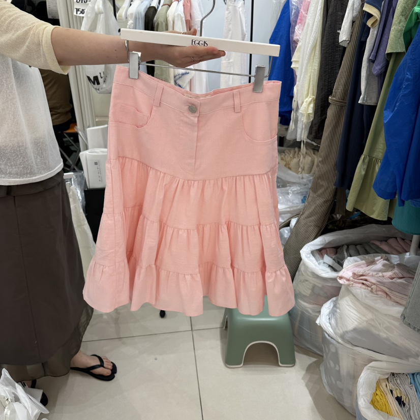 EGG IS韓國代購女裝新款時尚熱賣休閑人氣推薦26春夏長裙SEGG IS長裙圖色3