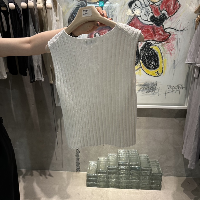 LAMAGIEPIE/LAMAGIE GREY韓國直郵實拍女士新品休閑吊帶背心LAMAGIEPIE/LAMAGIE GREY吊帶/背心