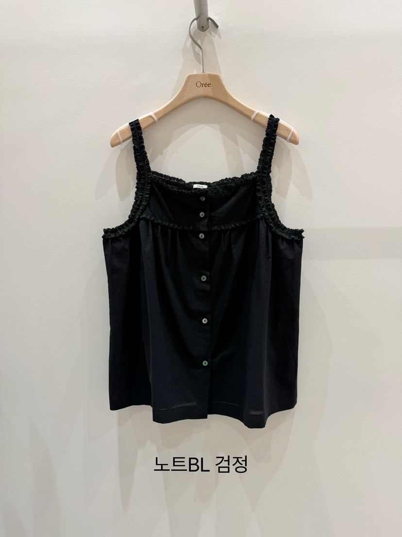OREE東大門實拍韓國女士新款熱賣休閑職業人氣時尚吊帶背心LOREE吊帶/背心圖色2