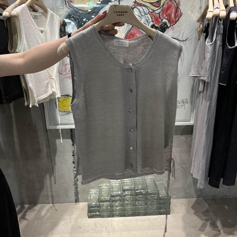 LAMAGIEPIE/LAMAGIE GREY韓國直郵女士新款時尚吊帶背心LAMAGIEPIE/LAMAGIE GREY吊帶/背心圖色3
