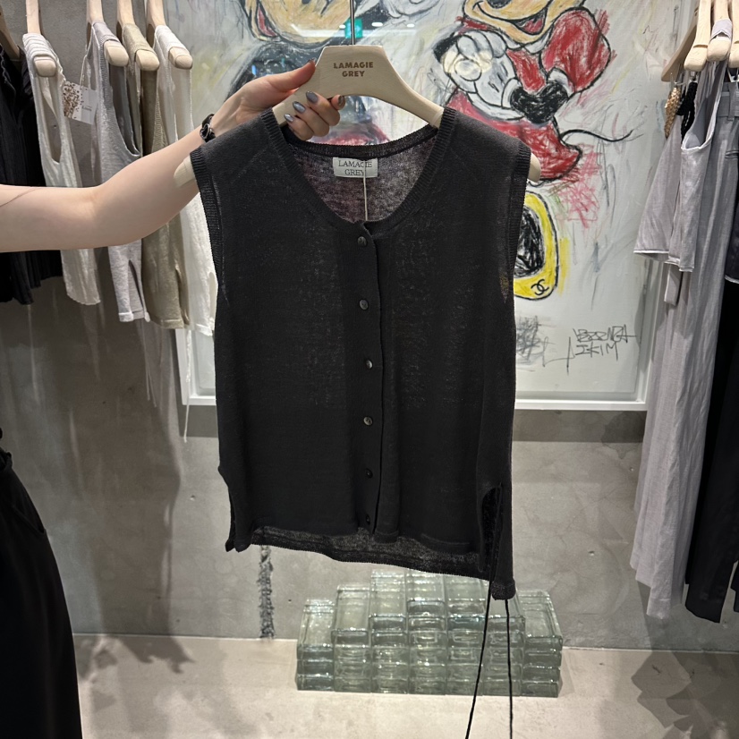 LAMAGIEPIE/LAMAGIE GREY韓國直郵女士新款時尚吊帶背心LAMAGIEPIE/LAMAGIE GREY吊帶/背心圖色4
