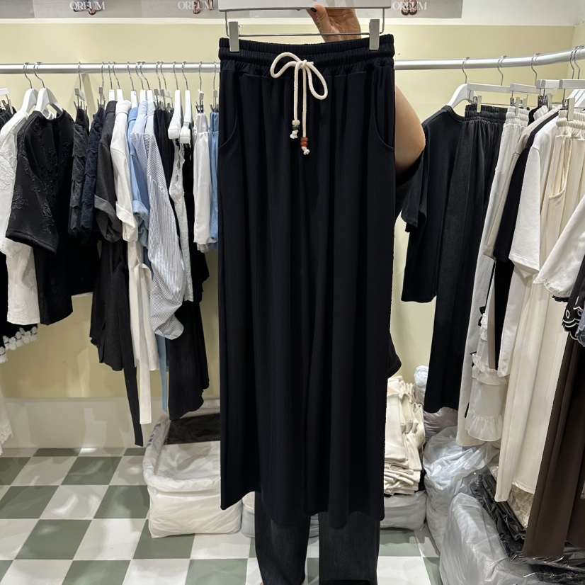 OREUM韓國東大門代購女士新品休閑26春夏人氣時尚26夏季休閑褲OREUM休閑褲圖色2