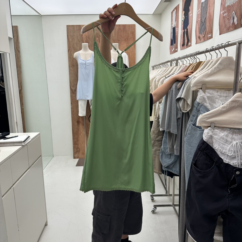 CHAV韓國東大門直郵女裝新款熱賣時尚26春夏人氣26夏季連衣裙CHAV連衣裙圖色2
