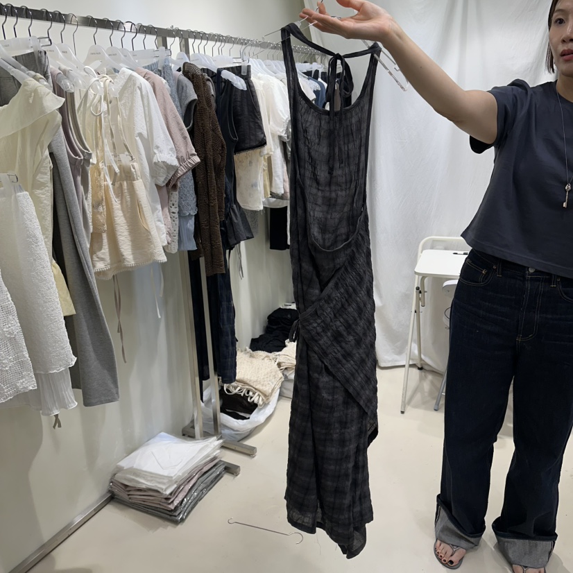 OWNS韓國代購女裝新品熱賣26春夏人氣推薦連衣裙不含腰帶OWNS HAUS連衣裙