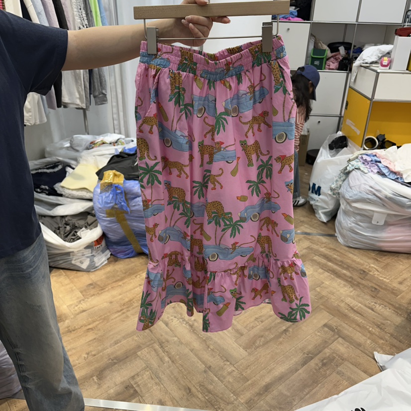 DE LINE韓國代購女士新款職業熱賣推薦休閑26夏季人氣短褲DE LINE短褲圖色1