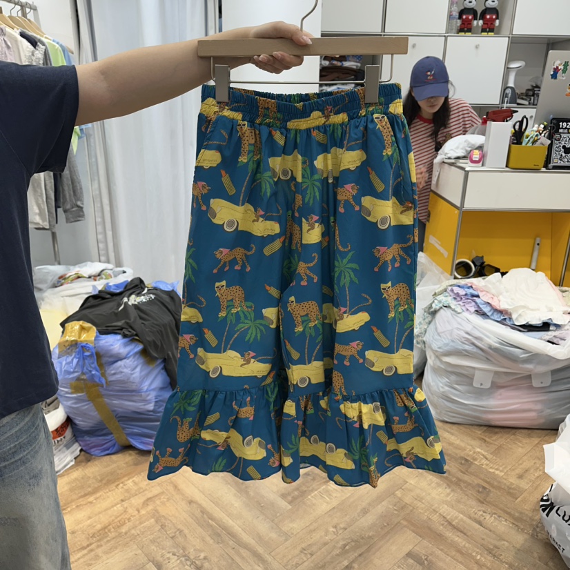 DE LINE韓國代購女士新款職業熱賣推薦休閑26夏季人氣短褲DE LINE短褲圖色2