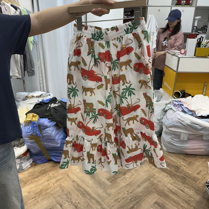 DE LINE韓國代購女士新款職業熱賣推薦休閑26夏季人氣短褲DE LINE短褲圖色3