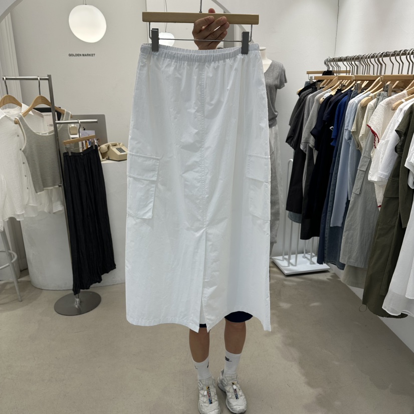 GOLDEN MARKET韓國東大門代購女士新品人氣26春夏職業長裙GOLDEN MARKET長裙