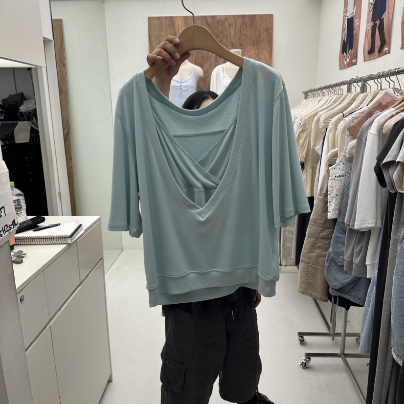 CHAV韓國東大門代購女裝新品人氣熱賣時尚推薦職業26夏季套裝CHAV套裝圖色3