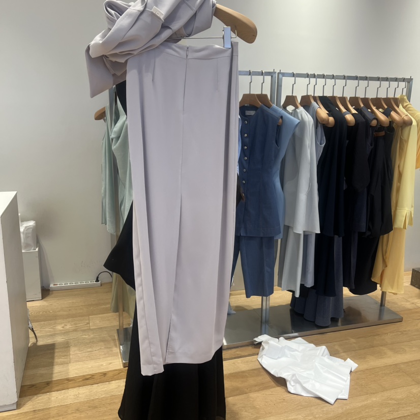 VAN NZILL韓國東大門代購女裝新品休閑26夏季推薦職業長裙VAN NZILL長裙