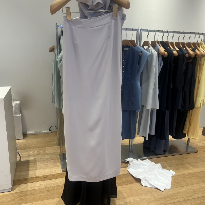 VAN NZILL韓國東大門代購女裝新品休閑26夏季推薦職業長裙VAN NZILL長裙圖色1