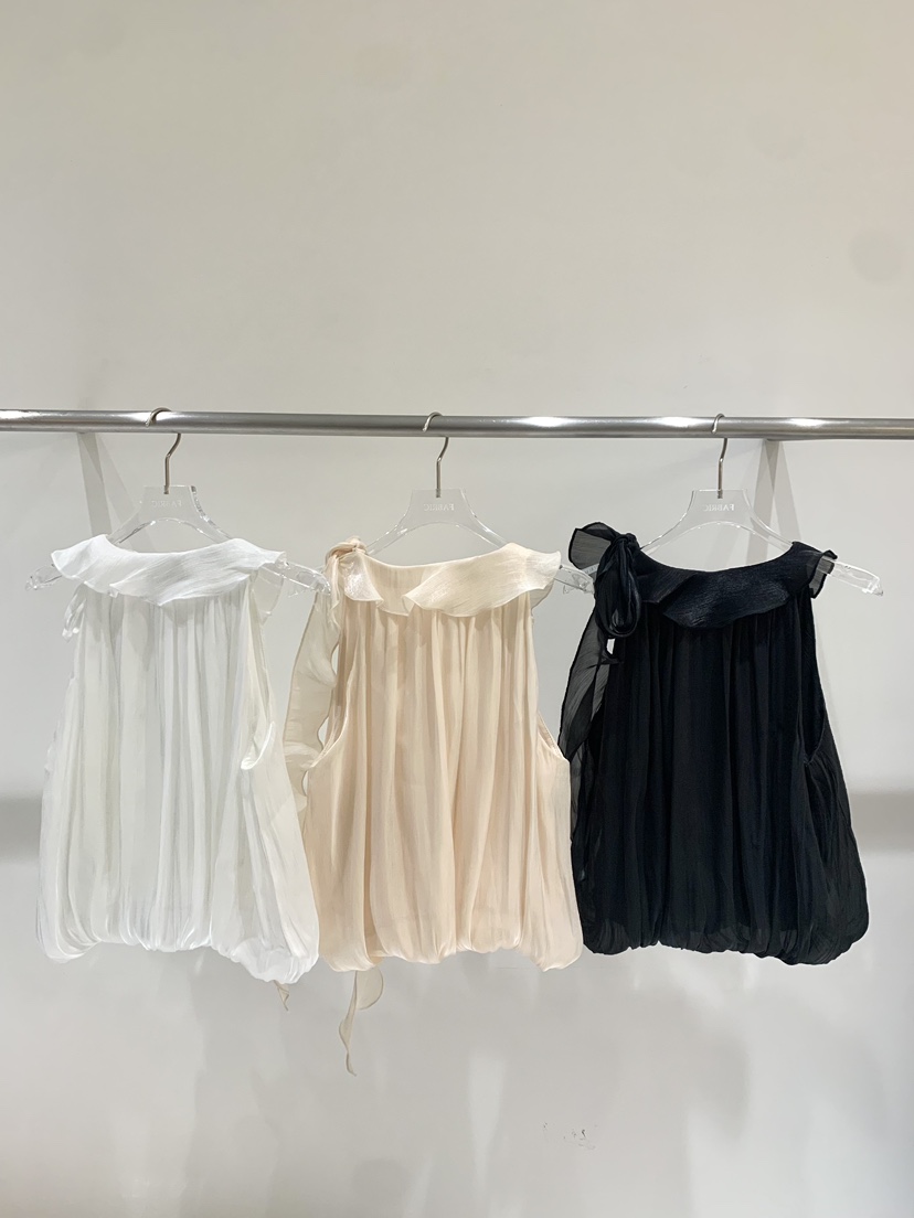 FABRIC韓國直郵女士新款休閑26夏季26春夏人氣吊帶背心絲帶FABRIC吊帶/背心