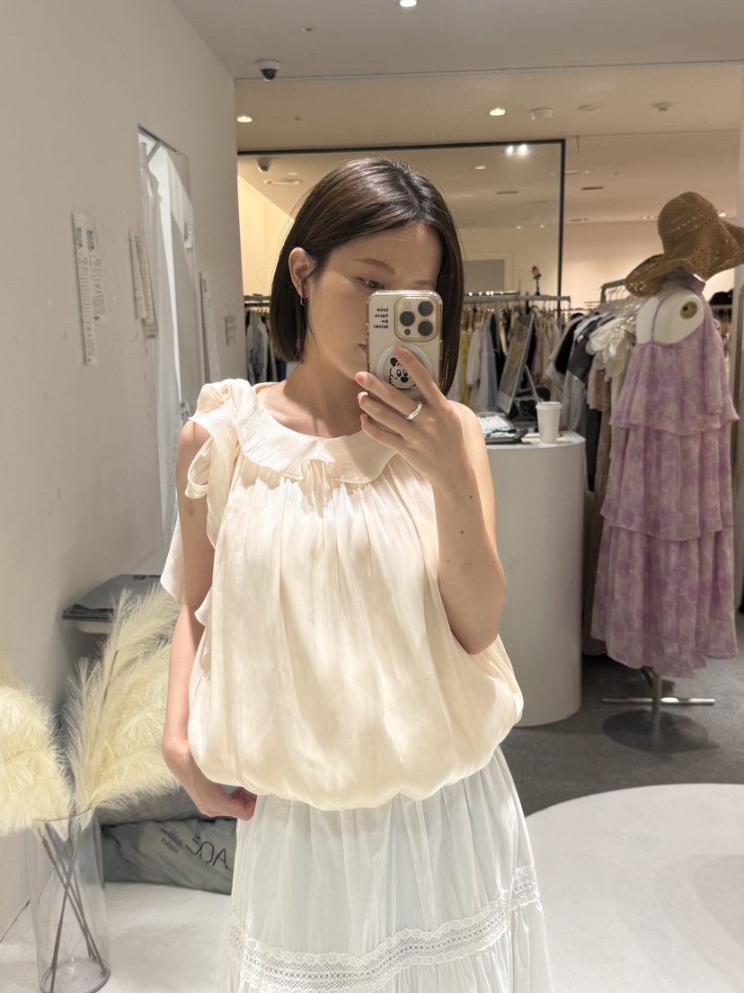 FABRIC韓國直郵女士新款休閑26夏季26春夏人氣吊帶背心絲帶FABRIC吊帶/背心