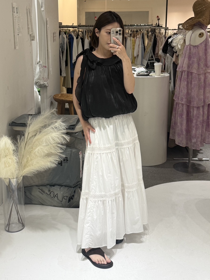 FABRIC韓國直郵女士新款休閑26夏季26春夏人氣吊帶背心絲帶FABRIC吊帶/背心
