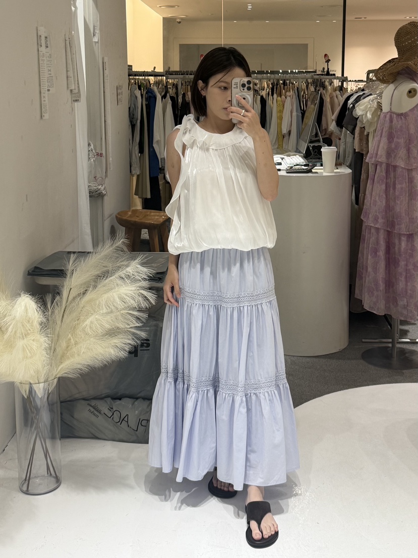 FABRIC韓國直郵女士新款休閑26夏季26春夏人氣吊帶背心絲帶FABRIC吊帶/背心