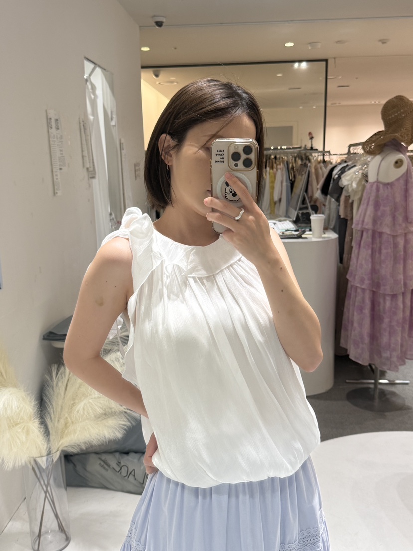 FABRIC韓國直郵女士新款休閑26夏季26春夏人氣吊帶背心絲帶FABRIC吊帶/背心