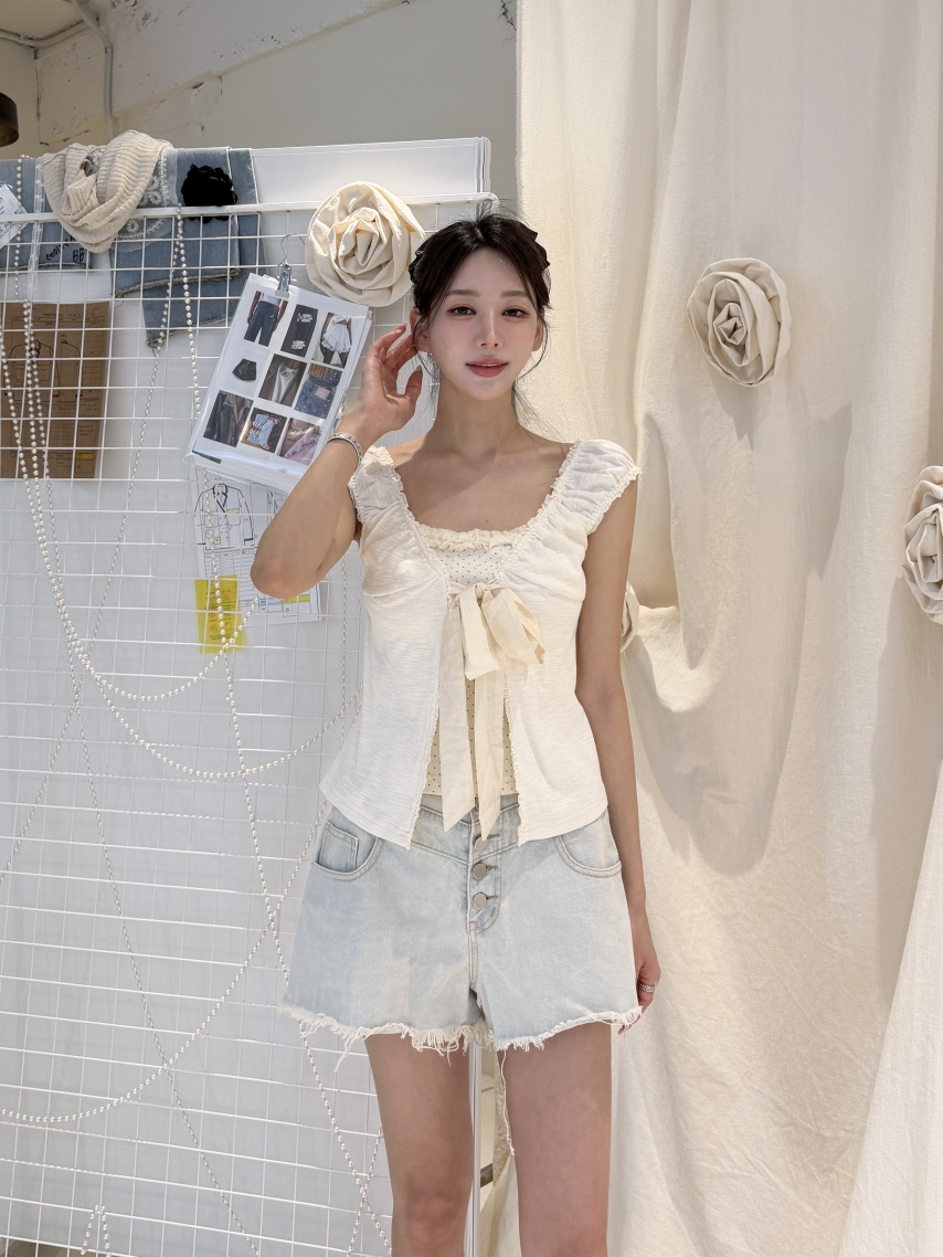 81 MARKET-L韓國直郵實拍女士新款26春夏26夏季吊帶背心81 MARKET-L吊帶/背心