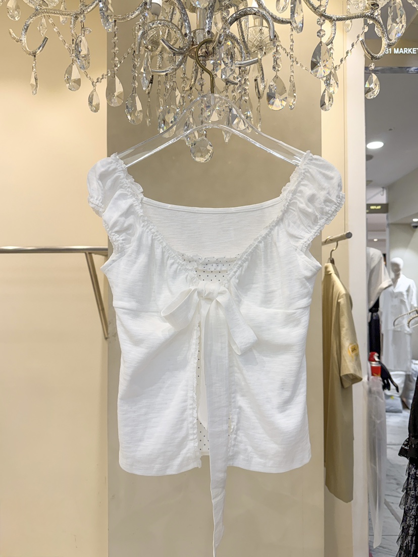 81 MARKET-L韓國直郵實拍女士新款26春夏26夏季吊帶背心81 MARKET-L吊帶/背心圖色1白色
