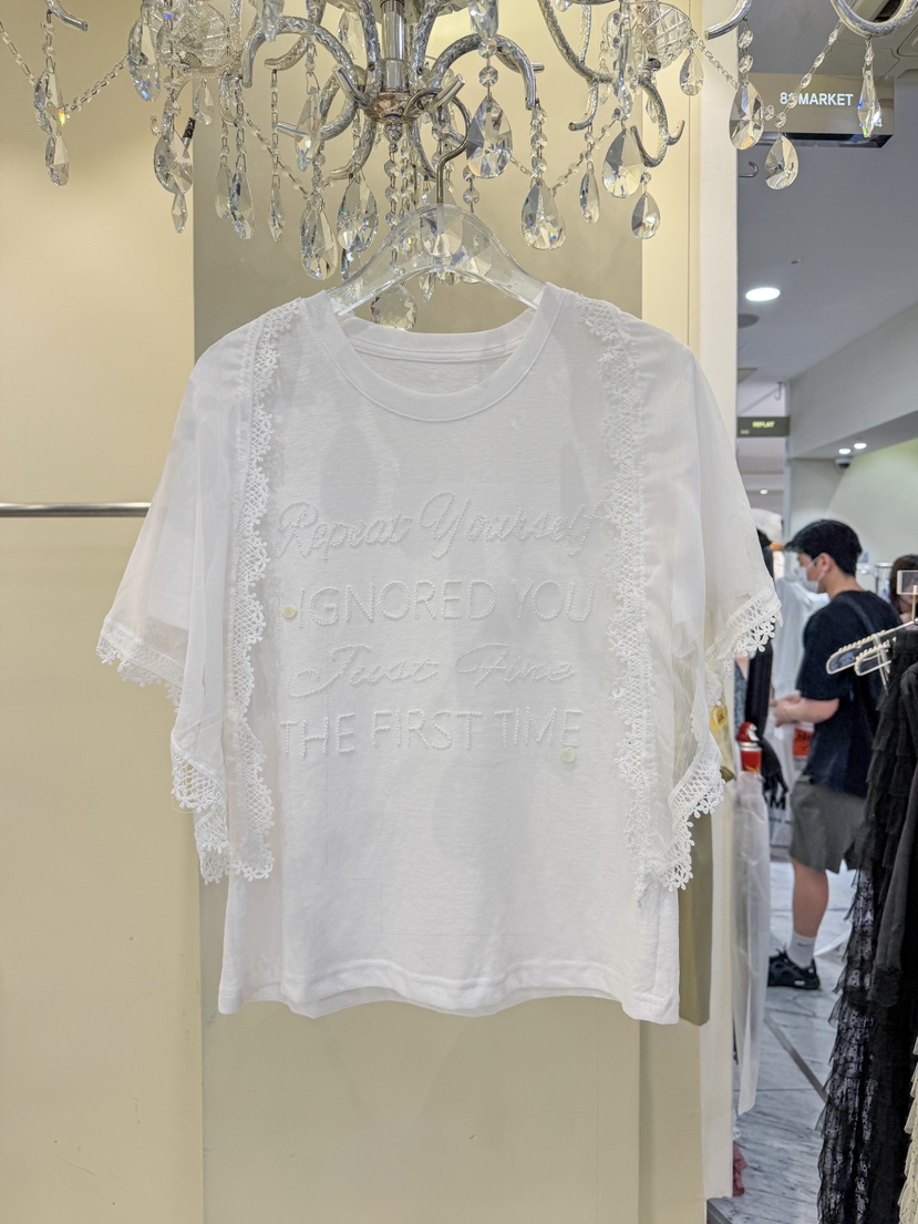 81 MARKET-L東大門實拍韓國女裝新品職業26春夏人氣T恤81 MARKET-LT恤