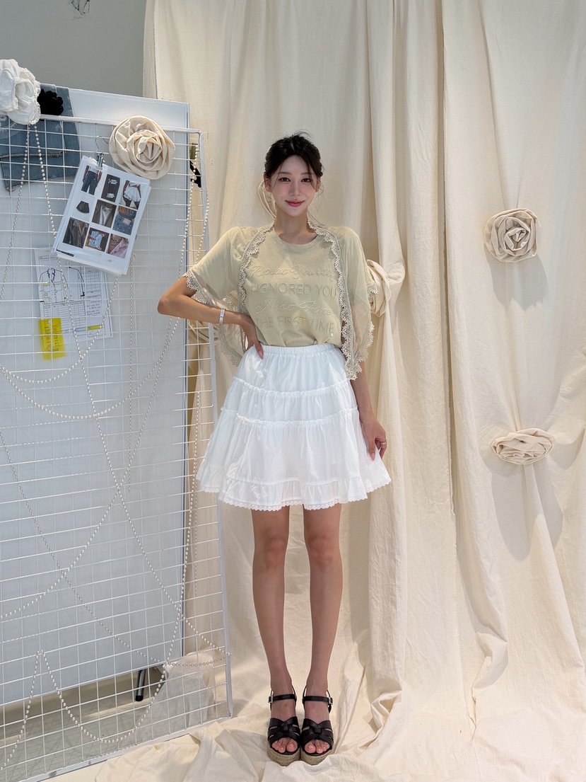 81 MARKET-L東大門實拍韓國女裝新品職業26春夏人氣T恤81 MARKET-LT恤