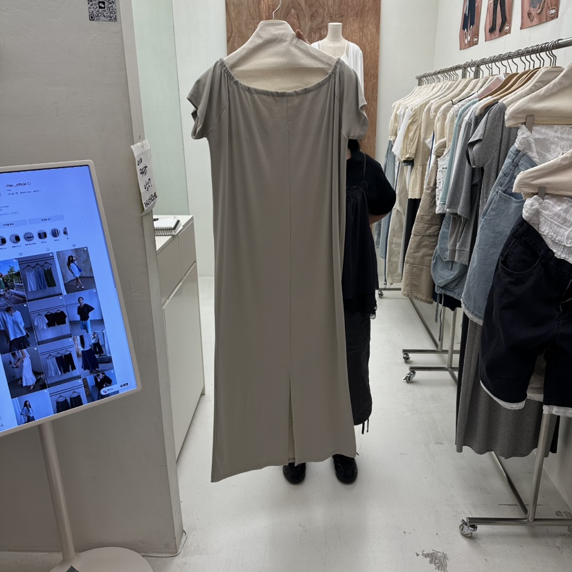 CHAV韓國直郵女裝新品職業人氣休閑26夏季熱賣推薦連衣裙CHAV連衣裙