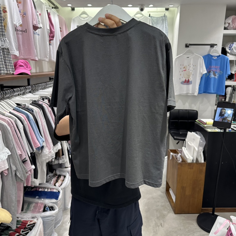 EVE韓國代購女裝新品推薦26夏季職業時尚人氣熱賣休閑T恤EVET恤