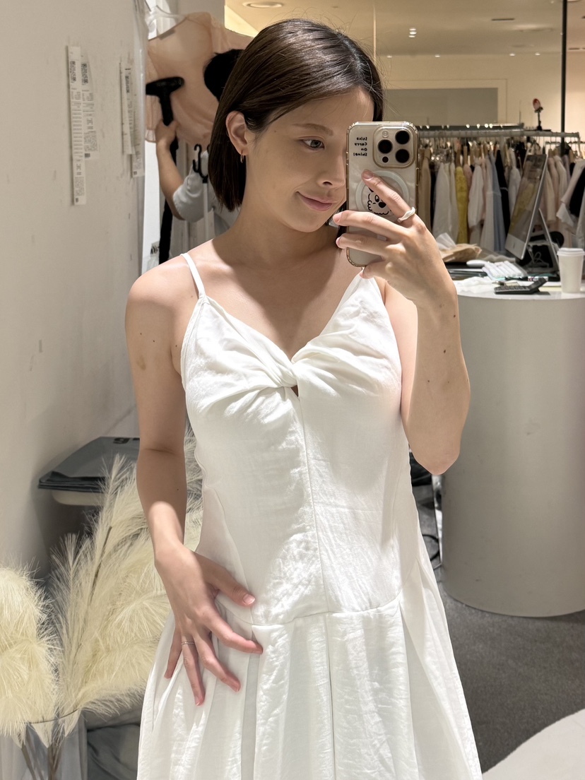 FABRIC韓國東大門直郵女裝新款時尚職業推薦人氣連衣裙無袖FABRIC連衣裙