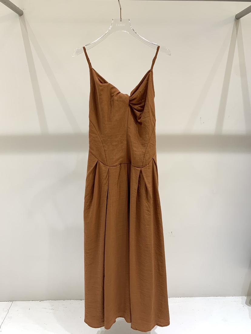 FABRIC韓國東大門直郵女裝新款時尚職業推薦人氣連衣裙無袖FABRIC連衣裙圖色2