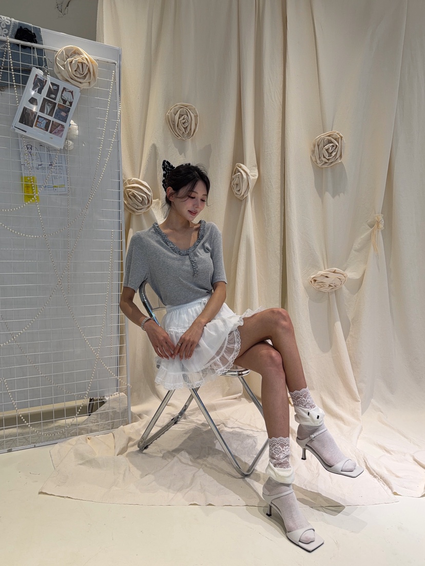 81 MARKET-L東大門實拍韓國女裝新品26夏季人氣推薦T恤81 MARKET-LT恤