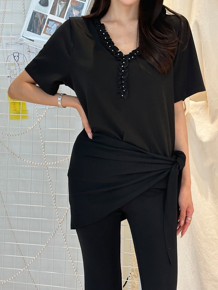 81 MARKET-L東大門實拍韓國女裝新品26夏季人氣推薦T恤81 MARKET-LT恤