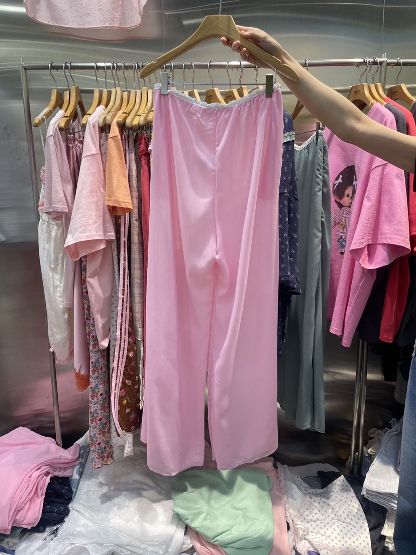 MENDL S韓國直郵女裝新品人氣休閑職業26春夏休閑褲透明MENDL S休閑褲