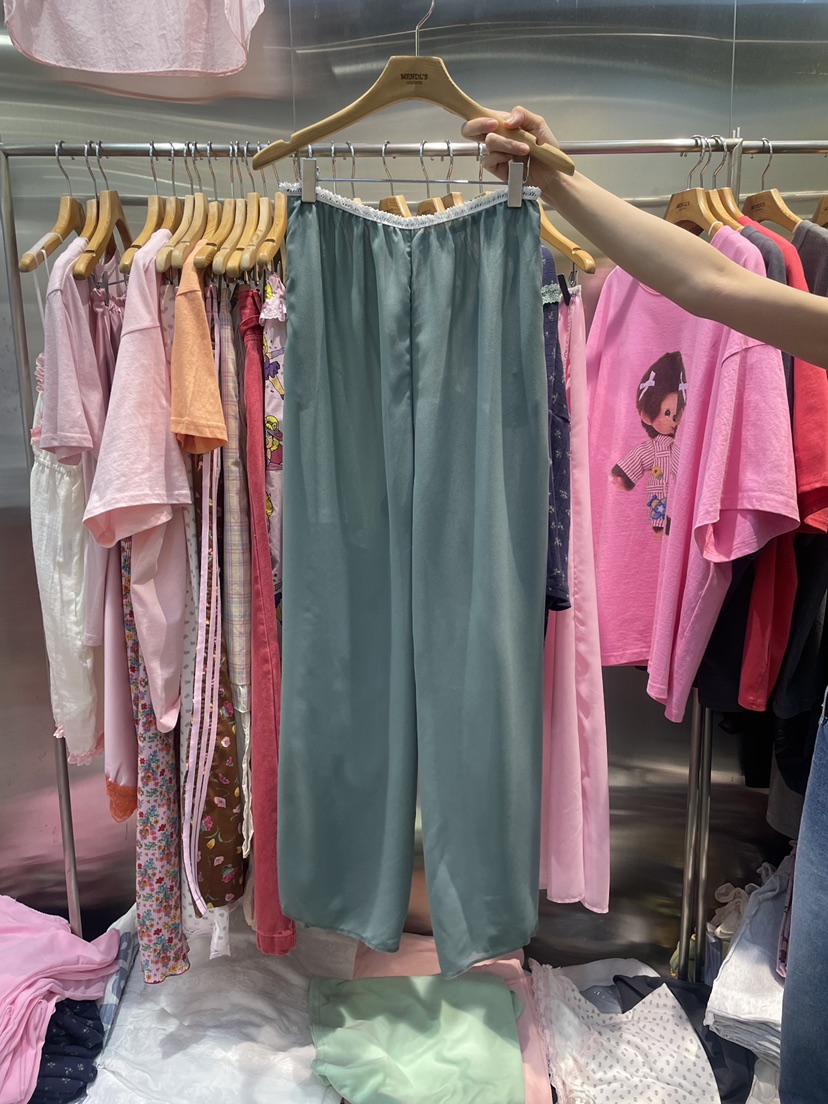 MENDL S韓國直郵女裝新品人氣休閑職業26春夏休閑褲透明MENDL S休閑褲圖色2