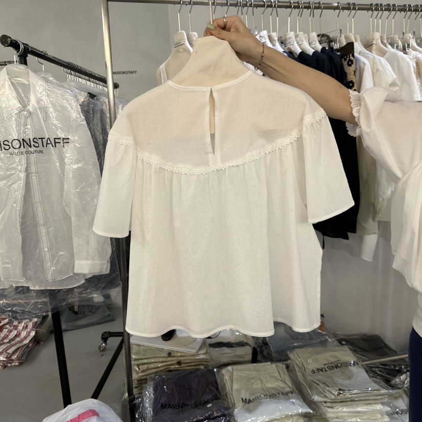 DOUBLE STANDARD/LE SMOKING/MAISONSTAFF韓國代購女裝新品推薦襯衫蕾絲衫MAISONSTAFF襯衫/蕾絲衫