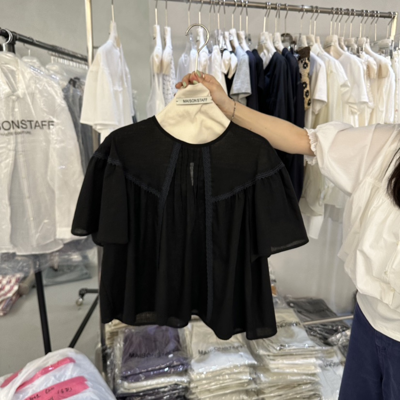 DOUBLE STANDARD/LE SMOKING/MAISONSTAFF韓國代購女裝新品推薦襯衫蕾絲衫MAISONSTAFF襯衫/蕾絲衫圖色2