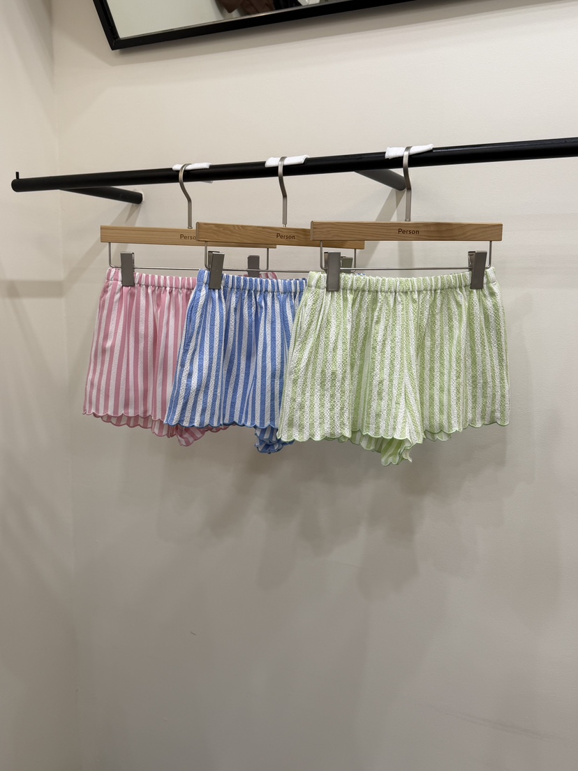 PERSON韓國直郵實拍女士新品26春夏26夏季熱賣推薦時尚短褲PERSON短褲