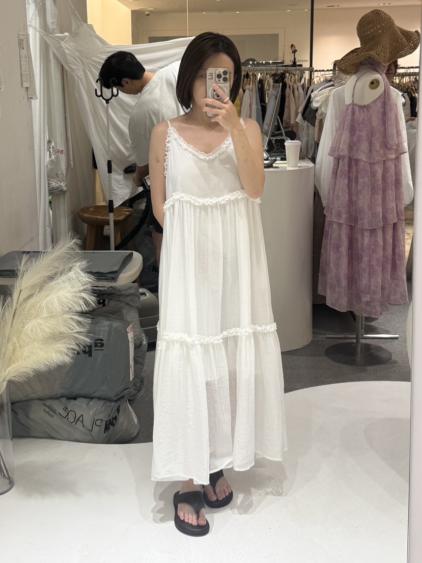 FABRIC韓國直郵女士新款推薦休閑熱賣26春夏職業26夏季連衣裙FABRIC連衣裙