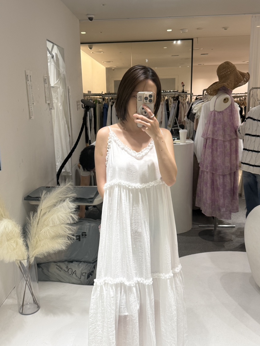 FABRIC韓國直郵女士新款推薦休閑熱賣26春夏職業26夏季連衣裙FABRIC連衣裙
