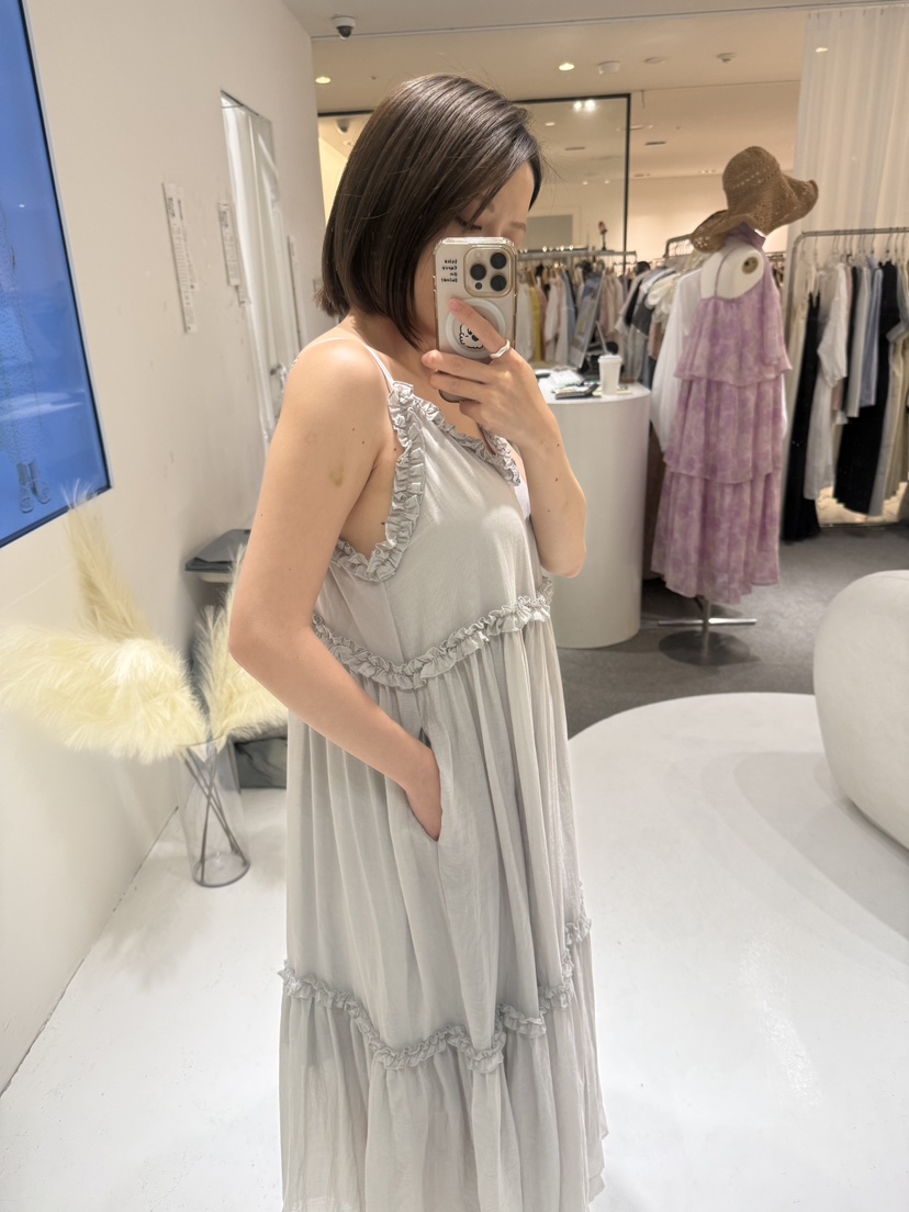 FABRIC韓國直郵女士新款推薦休閑熱賣26春夏職業26夏季連衣裙FABRIC連衣裙
