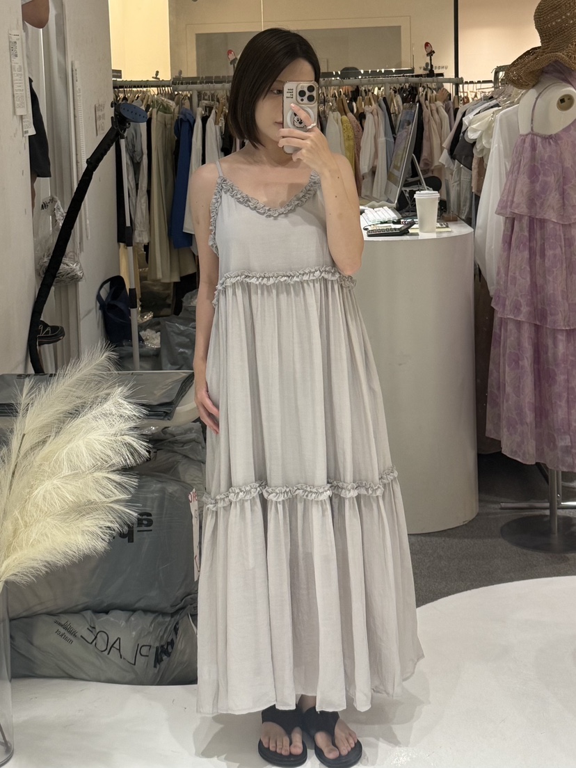 FABRIC韓國直郵女士新款推薦休閑熱賣26春夏職業26夏季連衣裙FABRIC連衣裙