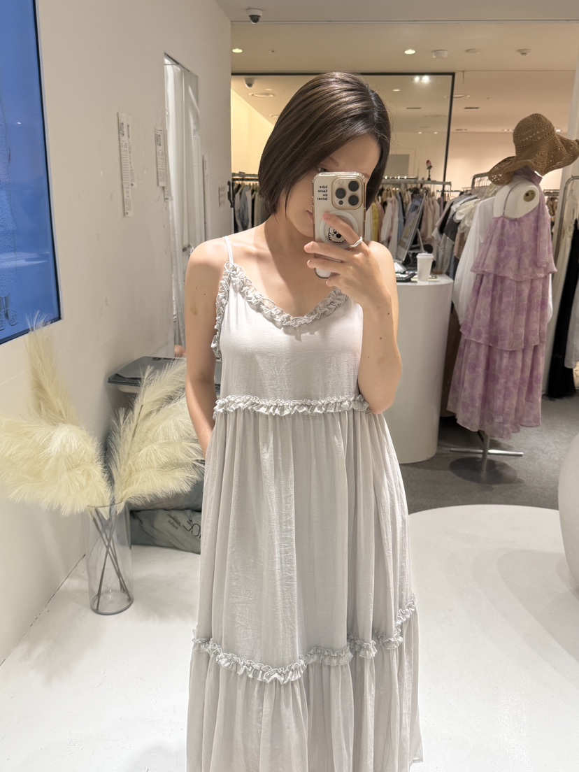 FABRIC韓國直郵女士新款推薦休閑熱賣26春夏職業26夏季連衣裙FABRIC連衣裙