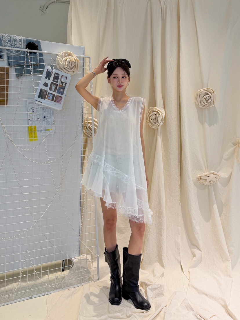 81 MARKET-L韓國東大門代購女士新品推薦26夏季吊帶背心LS81 MARKET-L吊帶/背心