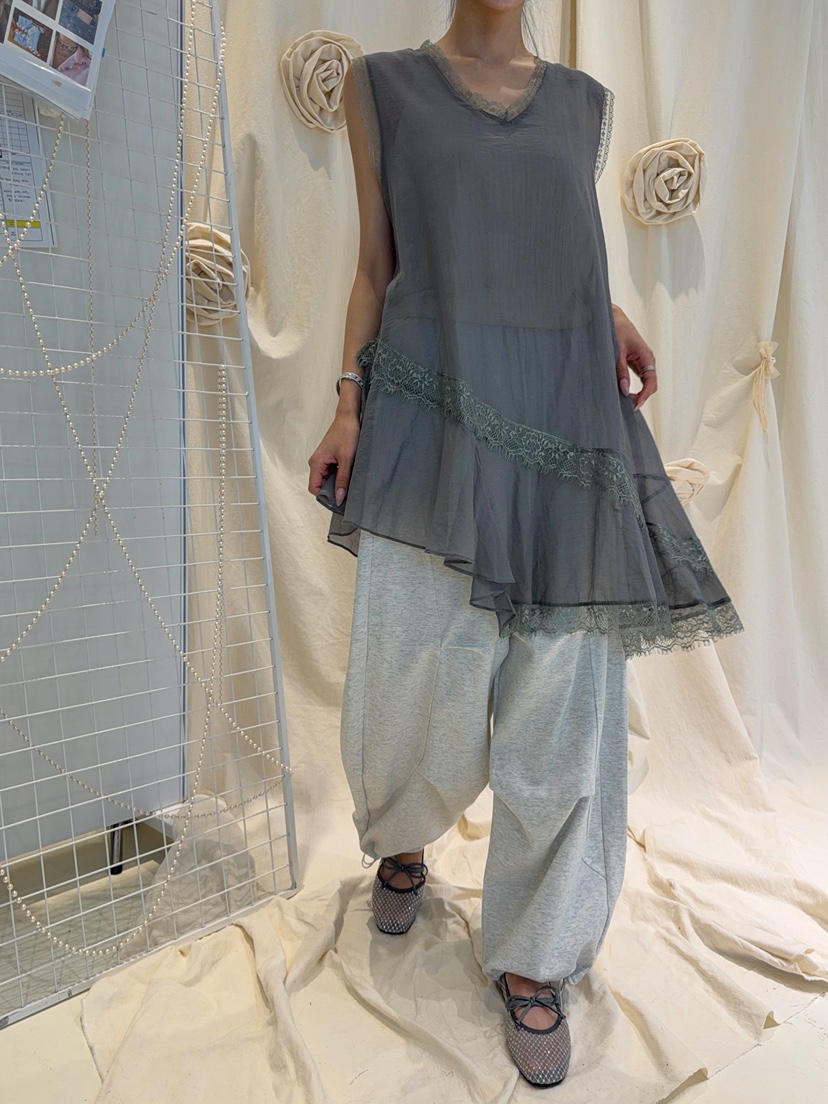 81 MARKET-L韓國東大門代購女士新品推薦26夏季吊帶背心LS81 MARKET-L吊帶/背心