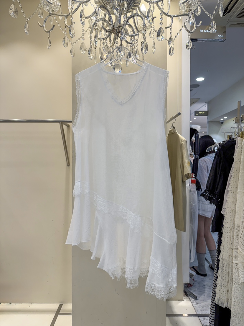 81 MARKET-L韓國東大門代購女士新品推薦26夏季吊帶背心LS81 MARKET-L吊帶/背心圖色1