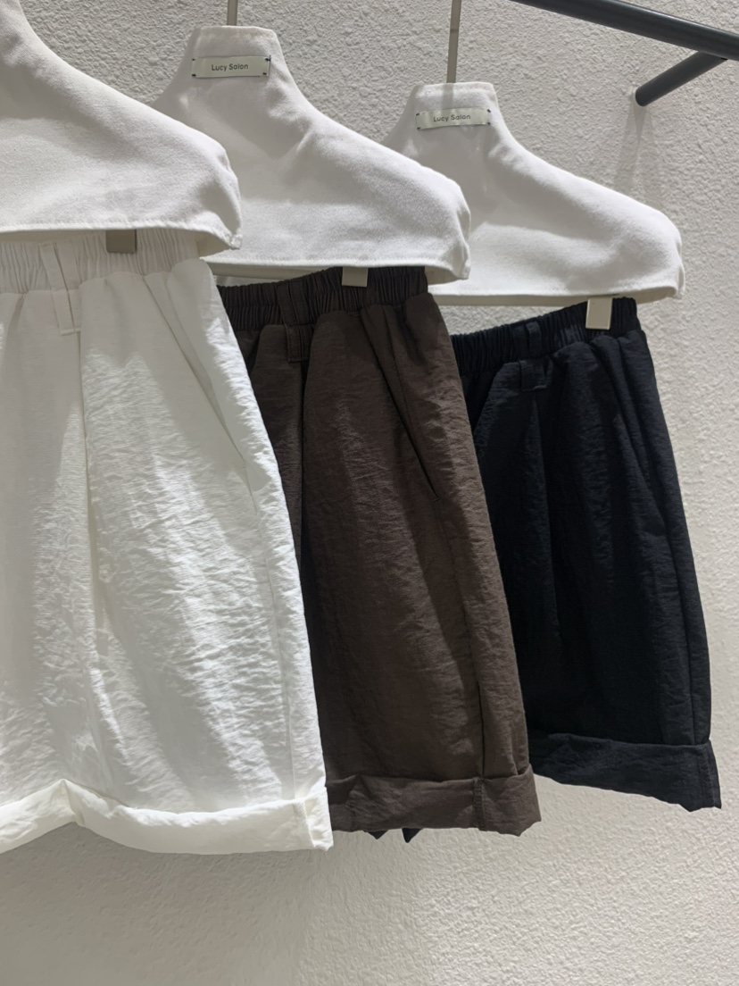 LUCY SALON韓國直郵女士新款26春夏26夏季時尚推薦休閑短褲LUCY SALON短褲