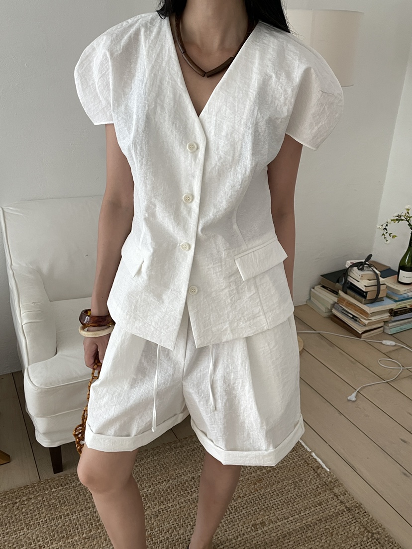 LUCY SALON韓國直郵女士新款26春夏26夏季時尚推薦休閑短褲LUCY SALON短褲