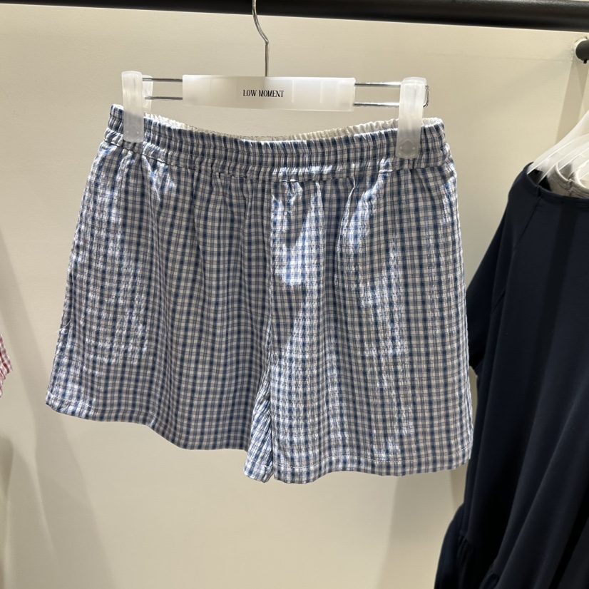 LOW MOMENT東大門實拍韓國女士新品推薦26夏季熱賣26春夏短褲LOW MOMENT短褲圖色1