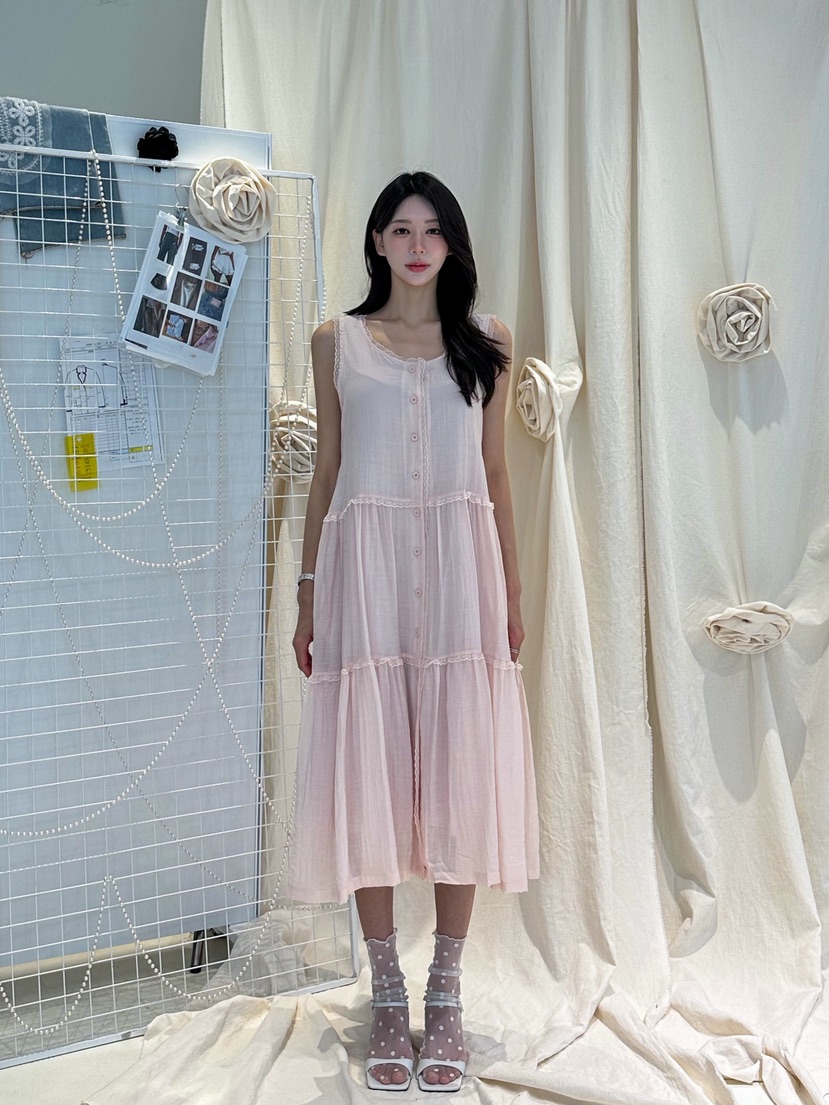 81 MARKET-L韓國直郵實拍女裝新款熱賣職業26春夏連衣裙81 MARKET-L連衣裙