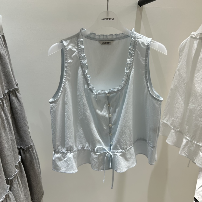 LOW MOMENT韓國東大門直郵女士新品人氣26春夏時尚吊帶背心LOW MOMENT吊帶/背心圖色2
