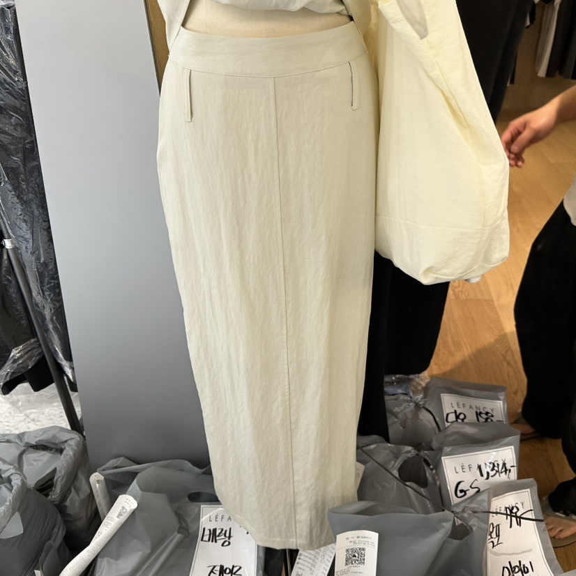 LEFANCY韓國東大門代購女士新品休閑推薦26夏季熱賣長裙SLEFANCY長裙圖色1