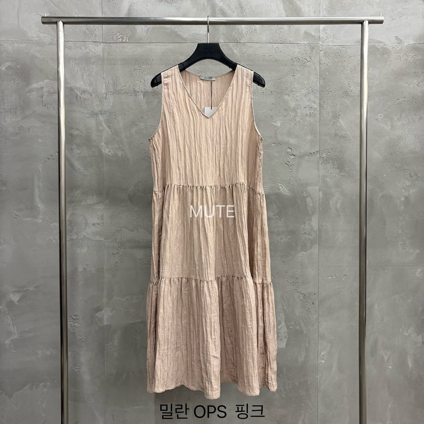 MUTE-P東大門實拍韓國女士新品休閑時尚熱賣26春夏連衣裙MUTE連衣裙圖色2